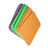 AOKWAWALIY 6pcs Jardín Deportes Rodilleras Extra Gruesas Esterillas de Yoga Comida Yoga Cojín de Yoga Rodilleras de Yoga Caída al Suelo Esterilla de Yoga Esterilla Puff Rodilla Señorita Esterilla de