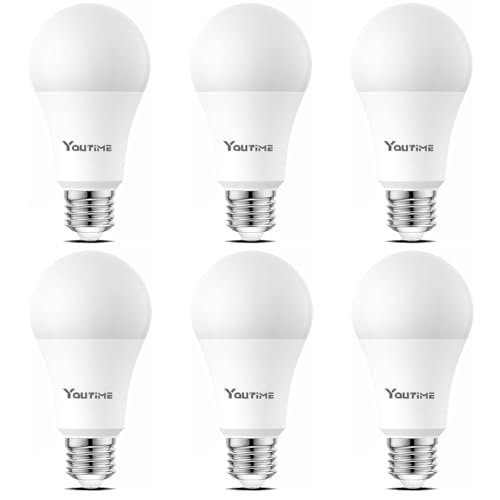 Image of LED Light Bulbs A19 Natural White 100 Watt Equivalent (Not Dimmable) 6Pack