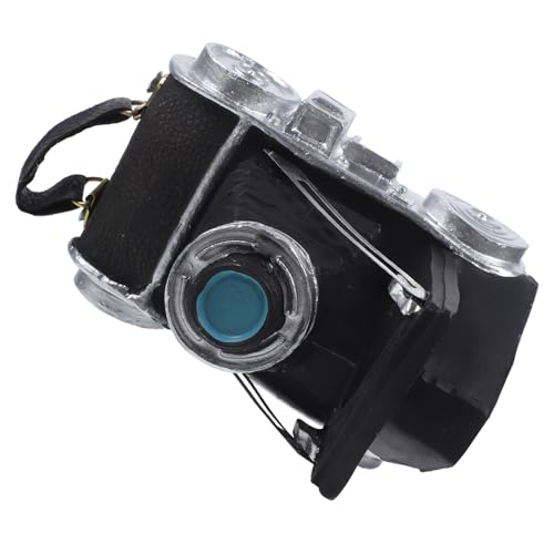 Lurrose レトロ風樹脂製カメラ模型デスクトップ置物 誕生日プレゼントに 卓上 書棚 店舗ディスプレイ用インテリア装飾
