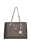 GUESS Factory Women's Nikolai Logo-Print Satchel