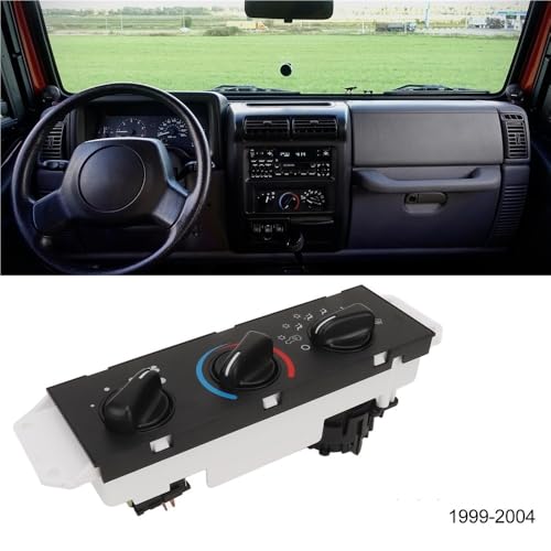 Module de commande de climatisation pour Jeep Wrangler TJ avec interrupteur SW2348