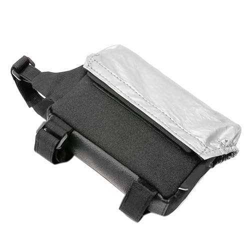 Quzente Top Tube - Bolsa de almacenamiento impermeable para bicicleta, bolsa de tubo superior para bicicleta, para viajes, senderismo, mujeres, hombres, montaña, carretera, viajes, aventuras al aire