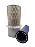 Air Filter Kit P132935 & P132939 Compatible for Case IH 6T-590 6TA-590 and Cummins 6BT5.9 Engines,