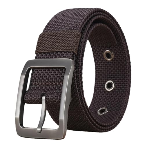 YTR6TW Men's Belt Fashion Trendy Buckle Belts Versatile Outdoor Sports Belt