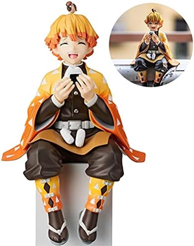 Figurine de Demon Slayer, Zenitsu Agatsuma Anime Action Figure, Modèle Personnages Poupée Dessin Animé, Collection Figurine Poupée Jouets, Cadeaux pour Adultes Fans ​d'Anime | Pop Demon Slayer