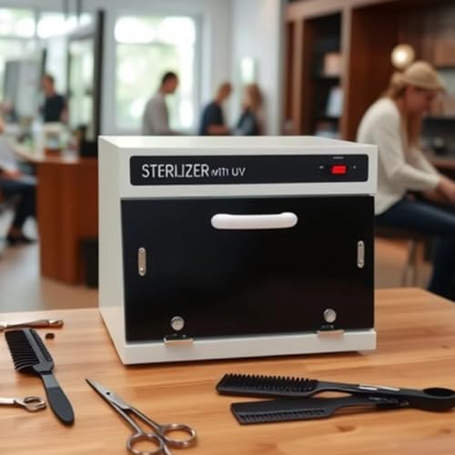 Armadietto sterilizzatore UV per disinfezione – grande grado medico per spa, unghie, tatuaggi, strumenti dentali e barbieri, saloni di bellezza e parrucchieri