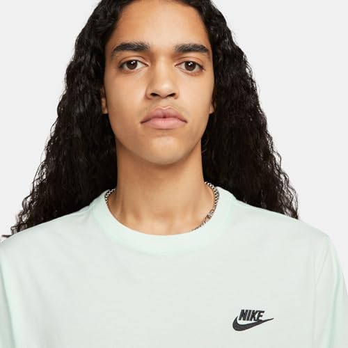 Nike NSW Club T-Shirt Barely Green/Black S