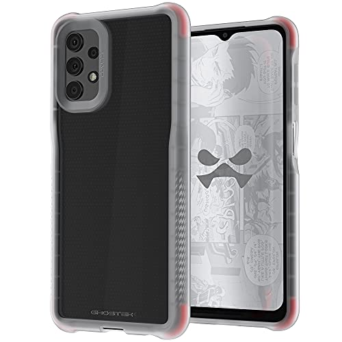 Image of Ghostek Covert Galaxy A32 5G Case with Clear Slim Fit Design and Anti-Slip Grip Bumper Premium Shockproof Protection Thin Protective Phone Cover Designed for 2021 Galaxy A32 5G (6.5 inch) (Clear)