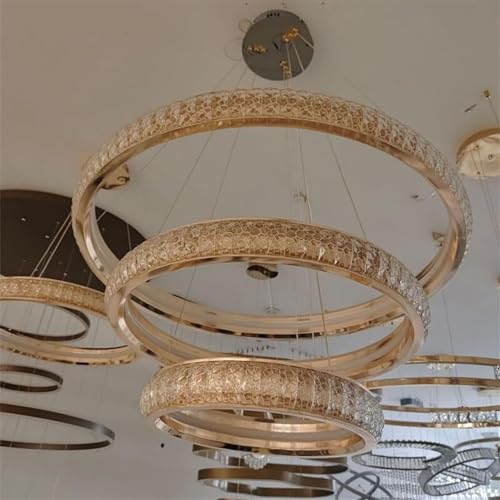 Lustre de salon en cristal compact pour illuminer les petits espaces - 6