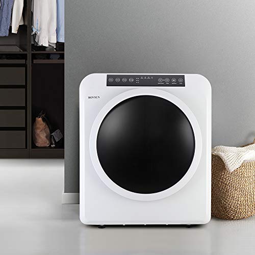 image for ROVSUN 13.2LB Portable Clothes Dryer, 3.5 Cu.Ft High End Front Load Tu