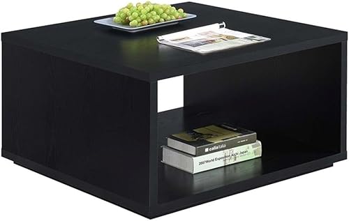 Miniatura 4 de Convenience Concepts Northfield Admiral - Mesa de centro cuadrada, color negro