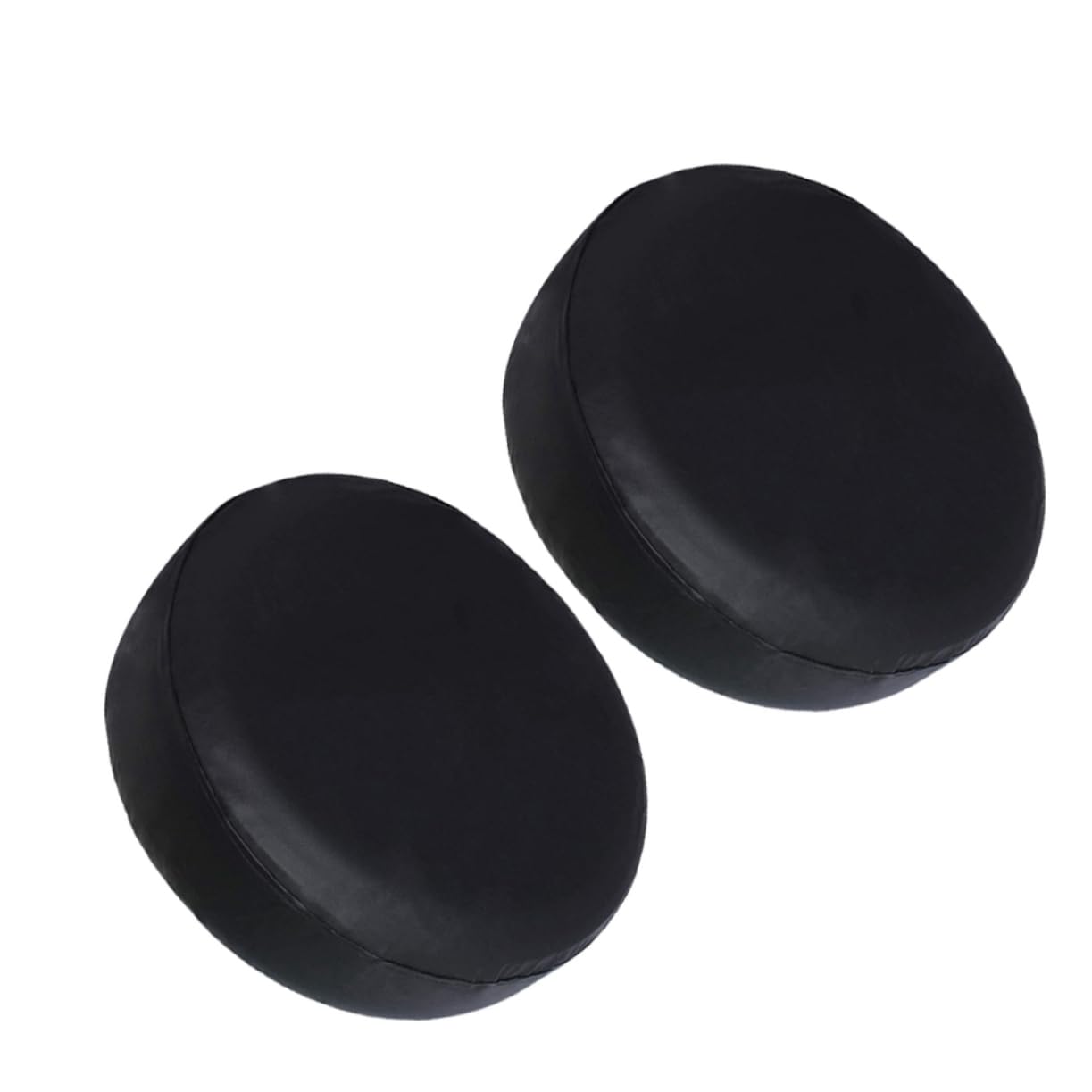 2 Cubiertas para Llanta de Repuesto de 15 Pulgadas en PVC Negro