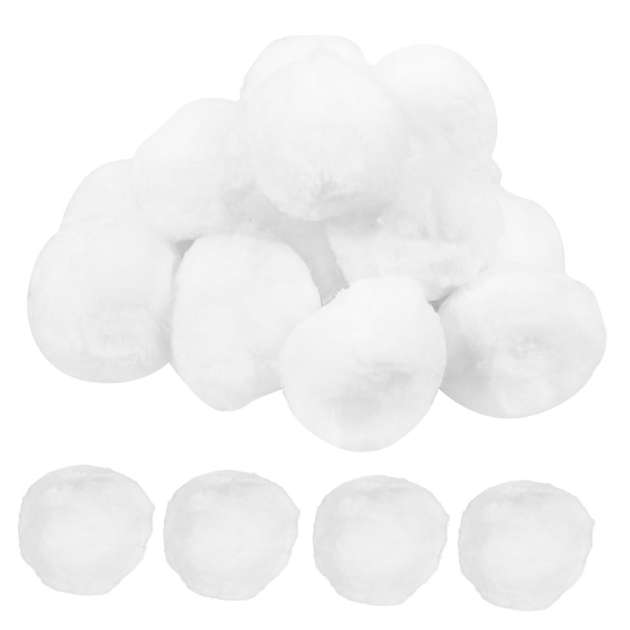 SUPVOX Palline Filtranti per Piscina in Fibra Professionale Bianco Sostituiscono Sabbia per Filtri Acqua Piscina Spa e Vasche Idromassaggio