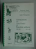  Catalogue des cartes postales de franchise militaire