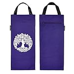 Yoga Sand Bag, Cotton Unfilled for Yogas, Weights & Resistance Training, Portable Weightlifting Sandbag