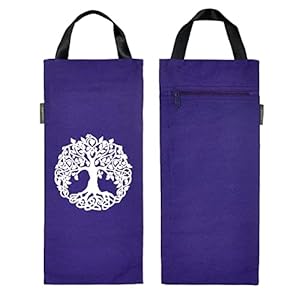 Yoga Sand Bag, Cotton Unfilled for Yogas, Weights & Resistance Training, Portable Weightlifting Sandbag