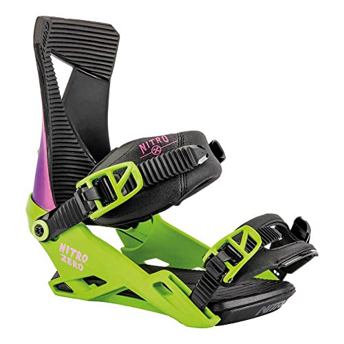 Nitro Zero Snowboard Bindings 2023 - Men's Happy Place Large