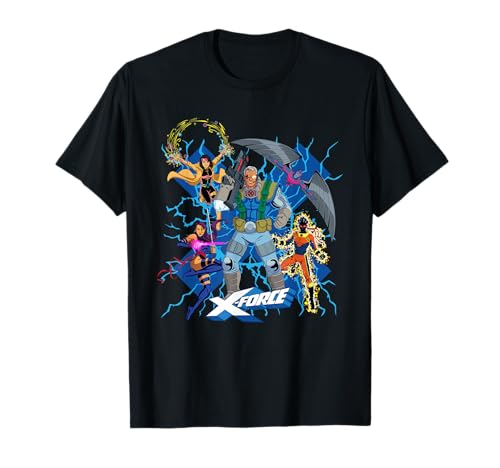 Image of Marvel Studios X-Men '97 Season 2 Cable and X-Force Team T-Shirt