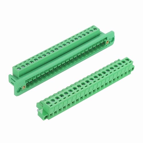 Bloque de terminales de 20 pines para pasar cables por paneles sin soldar