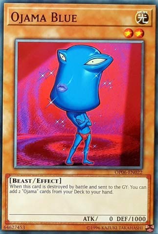 Yu-Gi-Oh! - Ojama Blue - OP06-EN022 - Common - Unlimited Edition - OTS Tournament Pack 6