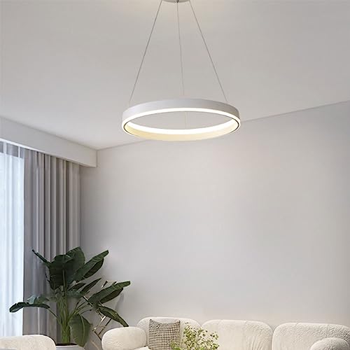 Éclairage intérieur simple dimmable lustre circulaire pour plafond de cuisine moderne
