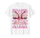 Womens Pink Coquette Bow Bulldog Dog Gifts