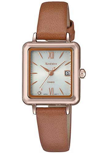 腕時計 シーン ソーラー SHS-D400CGL-7AJF レディース ブラウン