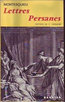 Lettres Persanes. Edition De P. Verniere