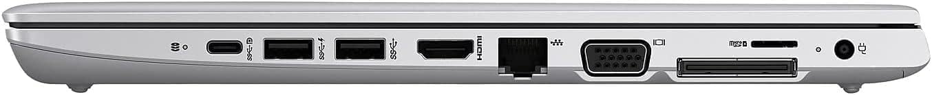 HP ProBook 640 G5 Computer portatile, schermo FHD da 14 pollici, 8a generazione Core i5-8365U, 8 GB di RAM, 256 GB SSD, Wi-Fi, tastiera Qwerty US, Windows 11 Pro ((rinnovati)