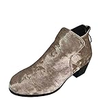 【Hinweis】Der Größenaufdruck auf den Schuhen ist CN-Größe, nicht EU-Größe. Bitte messen Sie Ihre Länge bis zum Fuß und vergleichen Sie sie vor dem Kauf sorgfältig mit unserer Größentabelle, um ein Paar Stiefeletten zu erhalten, die perfekt für Sie sind.（Die Größentabelle ist im letzten Bild. ) für alle Gelegenheiten, wie Hochzeit, Halloween Weihnachten Party, Club, Abend, Geschäft, Dating, Alltagskleidung usw. Ein Must-Have in jedem Mädchenschrank! Damen Stiefel Shorty Boot Stiefeletten.