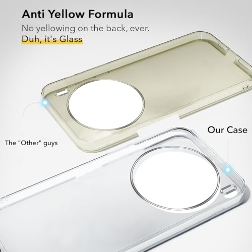 Image of Jkobi Lifetime Anti-Yellow Clear Back Case Cover for Vivo X100 Pro 5G (Sleek Hard Crystal | Shockproof and Camera Protection)