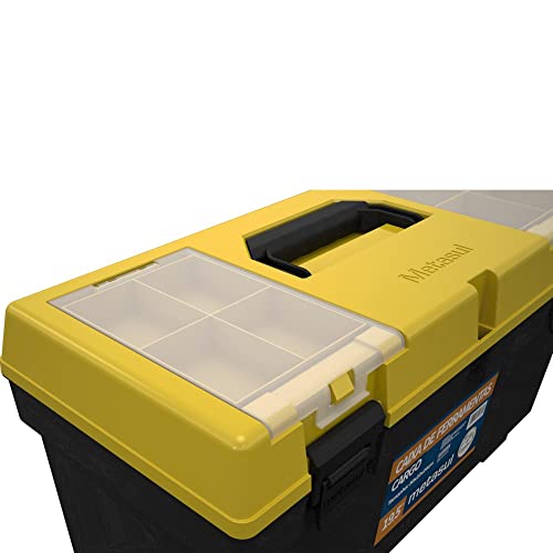 Caixa De Ferramentas Metasul 19,5 50cm De Comprimento