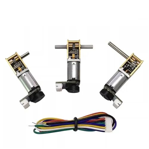 Moteur électrique N20 6V avec encodeur haute précision et double arbre