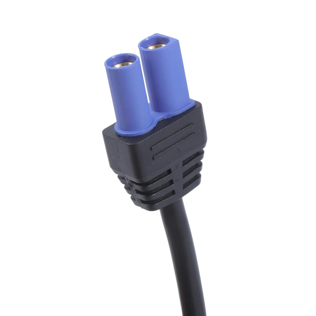 Emergency Starter Wire EC5 Female to DC5525 Male 50cm 180W for Automotive Power
