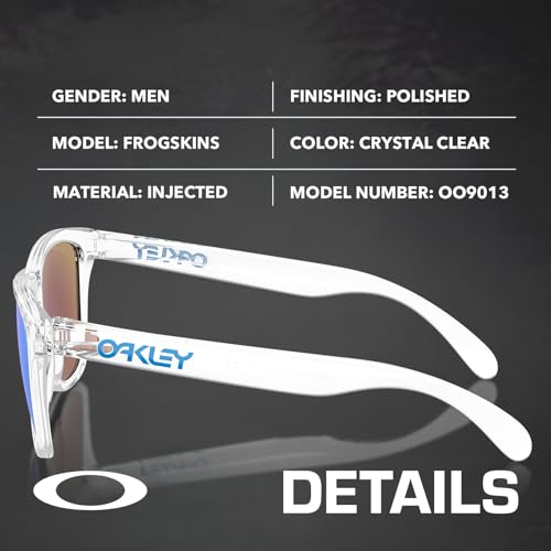 Oakley OO9013 FROGSKINS - Polarized/Non-Polarized - Square Shape Sunglasses with Official Eyewear Kit Bundle2