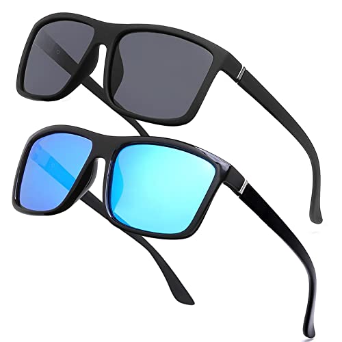 Image of Men's Sports Polarized Sunglasses Square Frame Glasses NP1007