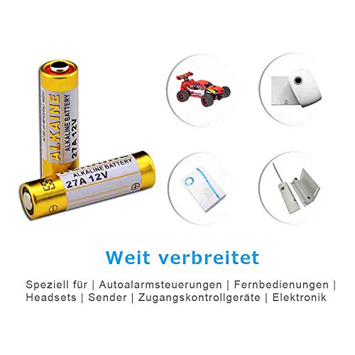 LiCB 10 stuks 27A 12V alkaline batterij, V27A LR27A MN27 L828 A27 12V batterij 3 jaar houdbaarheid 100% volledige… - Afbeelding 8
