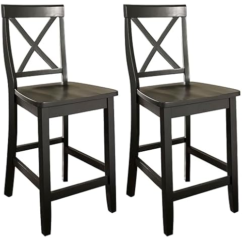 Crosley Furniture X-Back Bar Stool (Set of 2) Cover