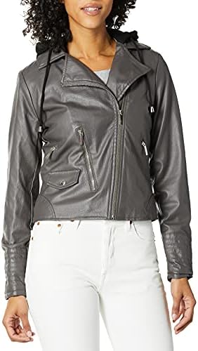 yoki faux leather jacket