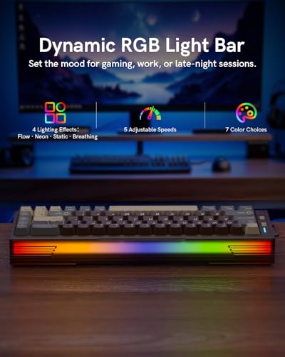 Mechanical Keyboard Wireless Hot-Swappable