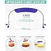 RFAQK 90PCs Cake Decorating Kit with Leveler, Baking Supplies Gift Includes Cake Stand Turntable, 24 Numbered Icing Tips, 55+1 Piping Bags, 2 Frosting Spatulas, 3 Scrappers, Video Course & Booklet