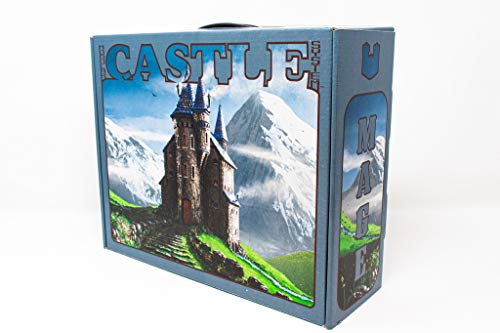 Modular Castle System: Tabletop & RPG Terrain Game Set for Dungeons & Dragons, Pathfinder, Castles & Crusades, 13th Age, and More! - Mage Set (576+ Pieces)