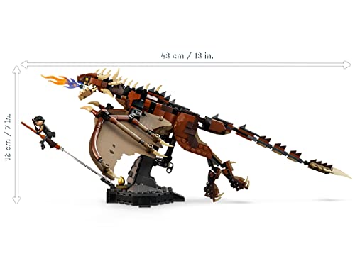 Image of LEGO 76406 Hungarian Horntail Dragon - New.