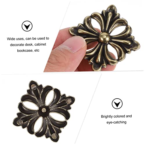 DOITOOL 3sets Elegante Metall Platte Dekorative Stück Für Möbel Für Wohnzimmer 12 Stücke * 3-2