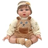 COSDOLL Ropa para muñecas de 40 – 45 cm, bonito pelele con capucha y falda...