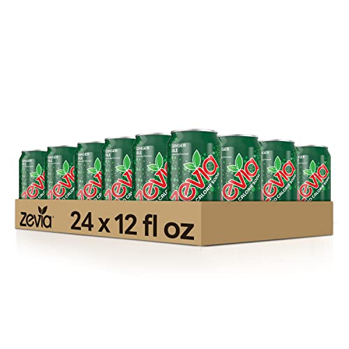 Zevia All Natural Soda, Ginger Ale, 12-Ounce Cans (Pack Of 24) #TOP15
