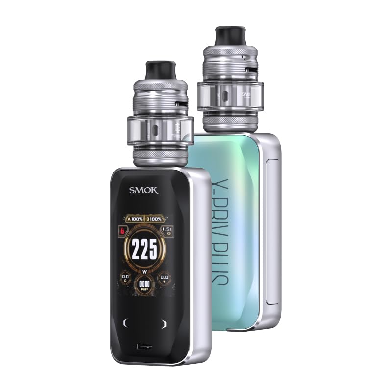 SMOK X-Priv Plus Mod Kit 225W X-Priv Plus Box Mod + Smok TF-D SubTank Fit D-Coil 0.15+0.23ohm DTL...