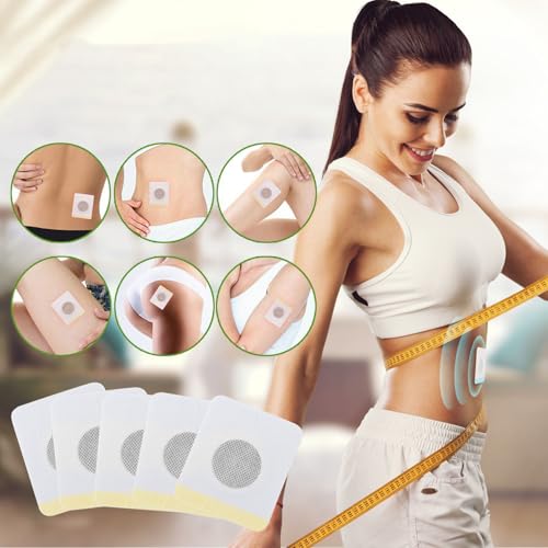 Abnehmpflaster, 120 StüCk Fettverbrenner Pflaster Zur Gewichtsreduktion, Anti-Cellulite & Bauchfett Reduktion, Slimming Patches FüR Schnelles Abnehmen Und Effektive Fettverbrennung
