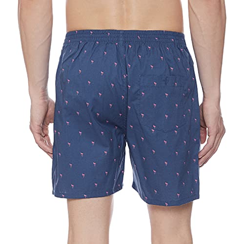 Image of Longies Men's Cotton Printed Regular Boxer Shorts