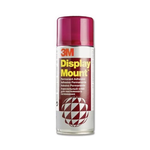 3M DisplayMount Adhesive Spray Can Instant Hold CFC-Free 400ml Ref DMOUNT